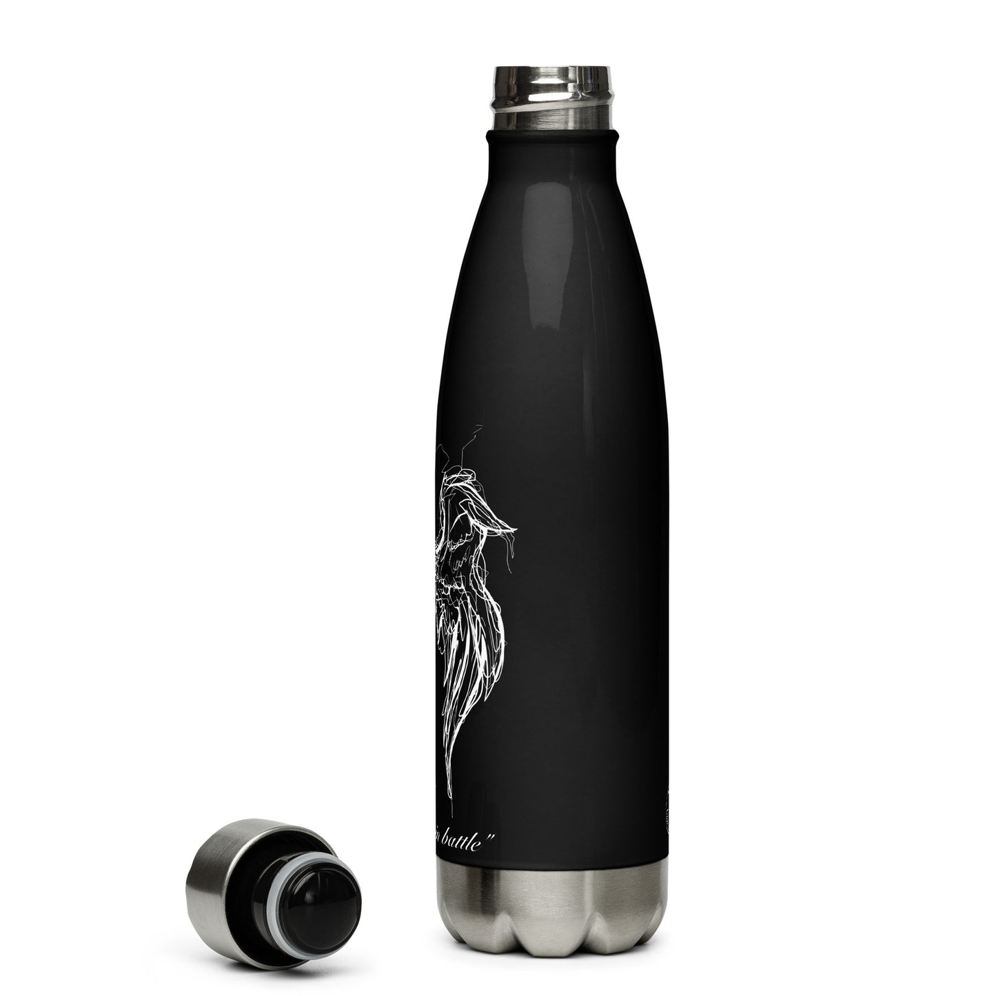 St. Michael's Wings Stainless Steel Water Bottle