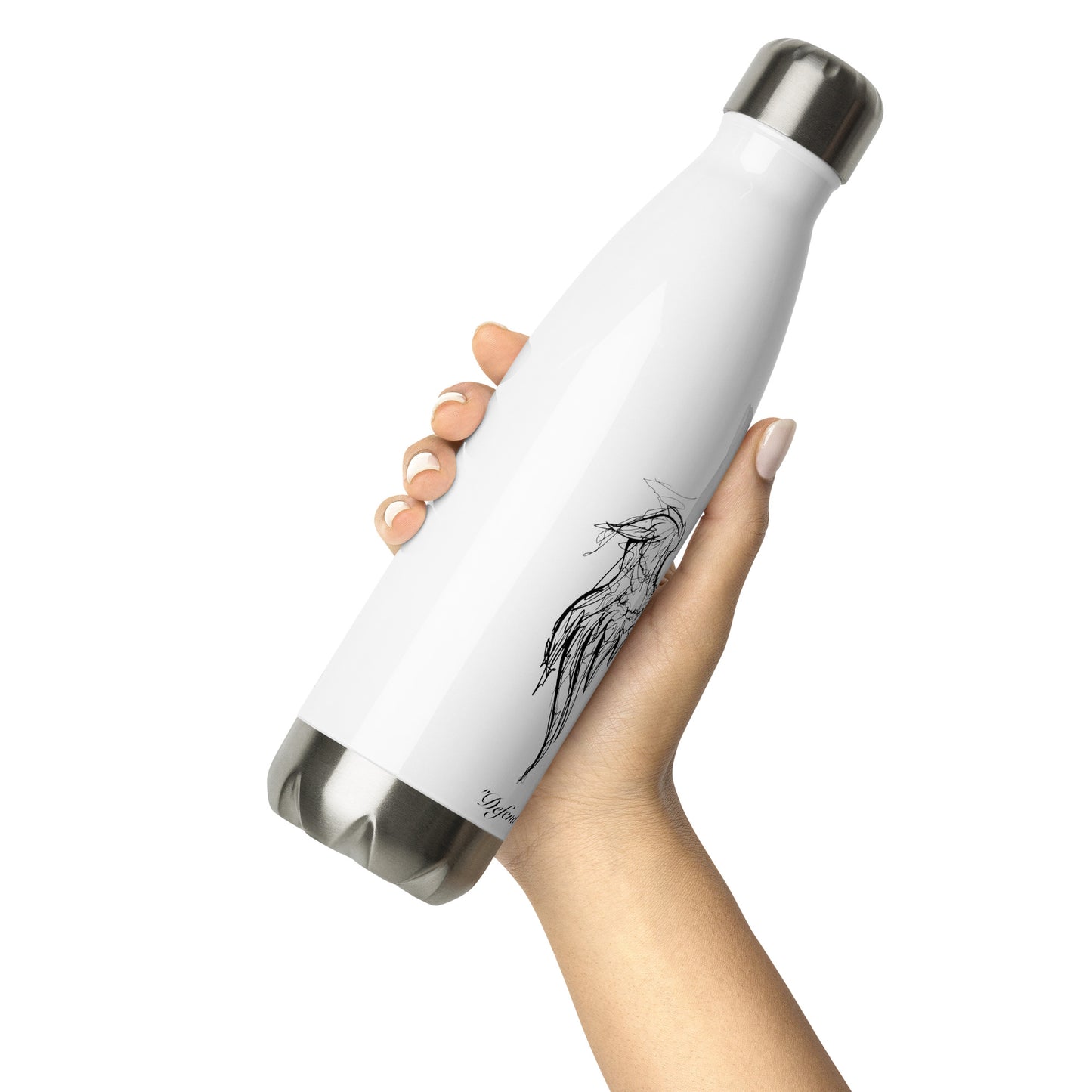 St. Michael's Wings Stainless Steel Water Bottle