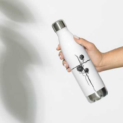 Spring Cross Stainless Steel Water Bottle