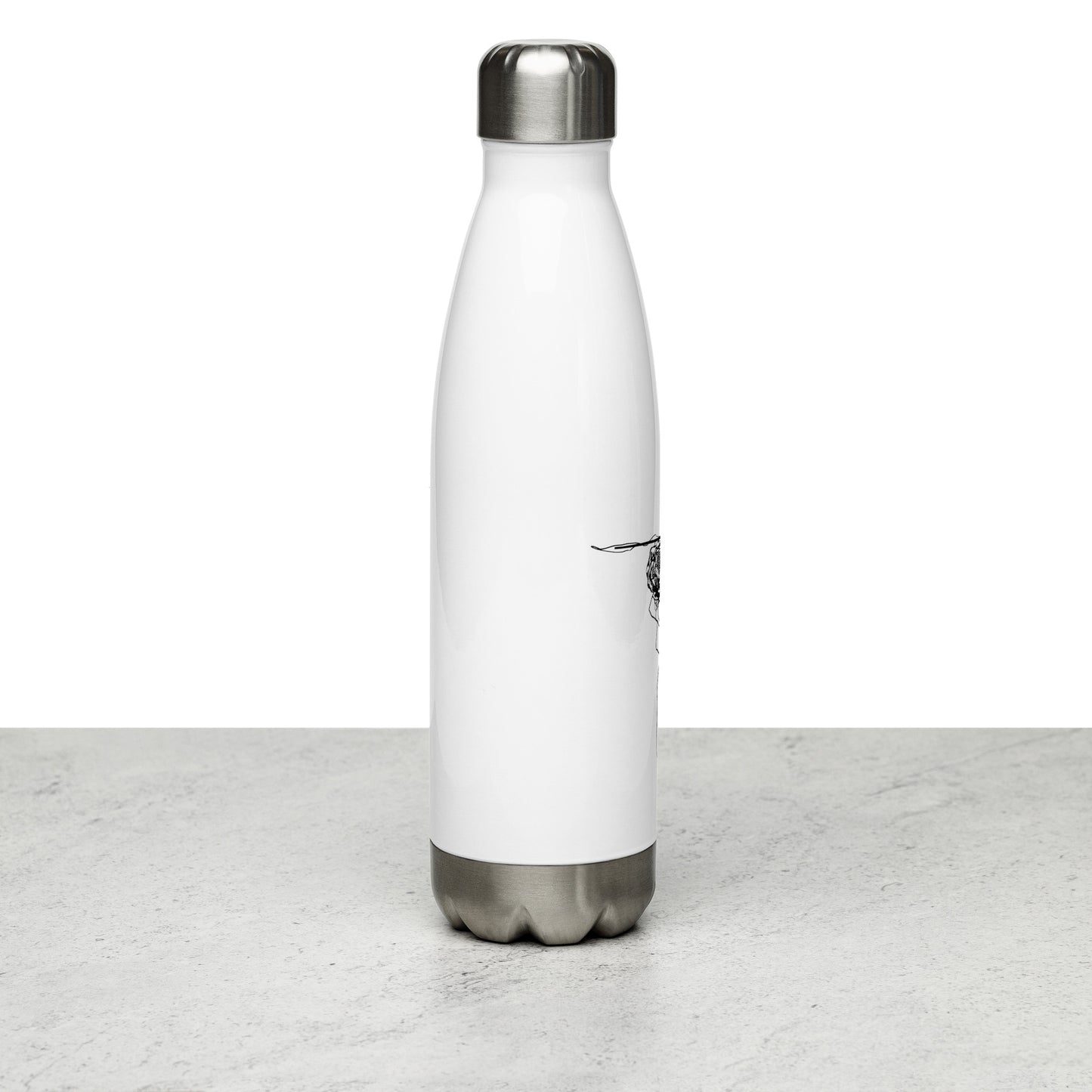 Spring Cross Stainless Steel Water Bottle