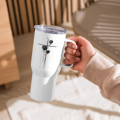 Spring Cross Travel Mug With A Handle