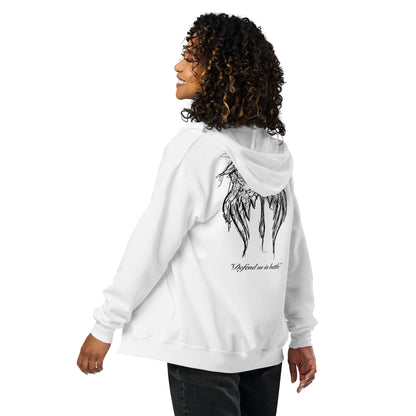 St. Michael Wings Zip Hoodie