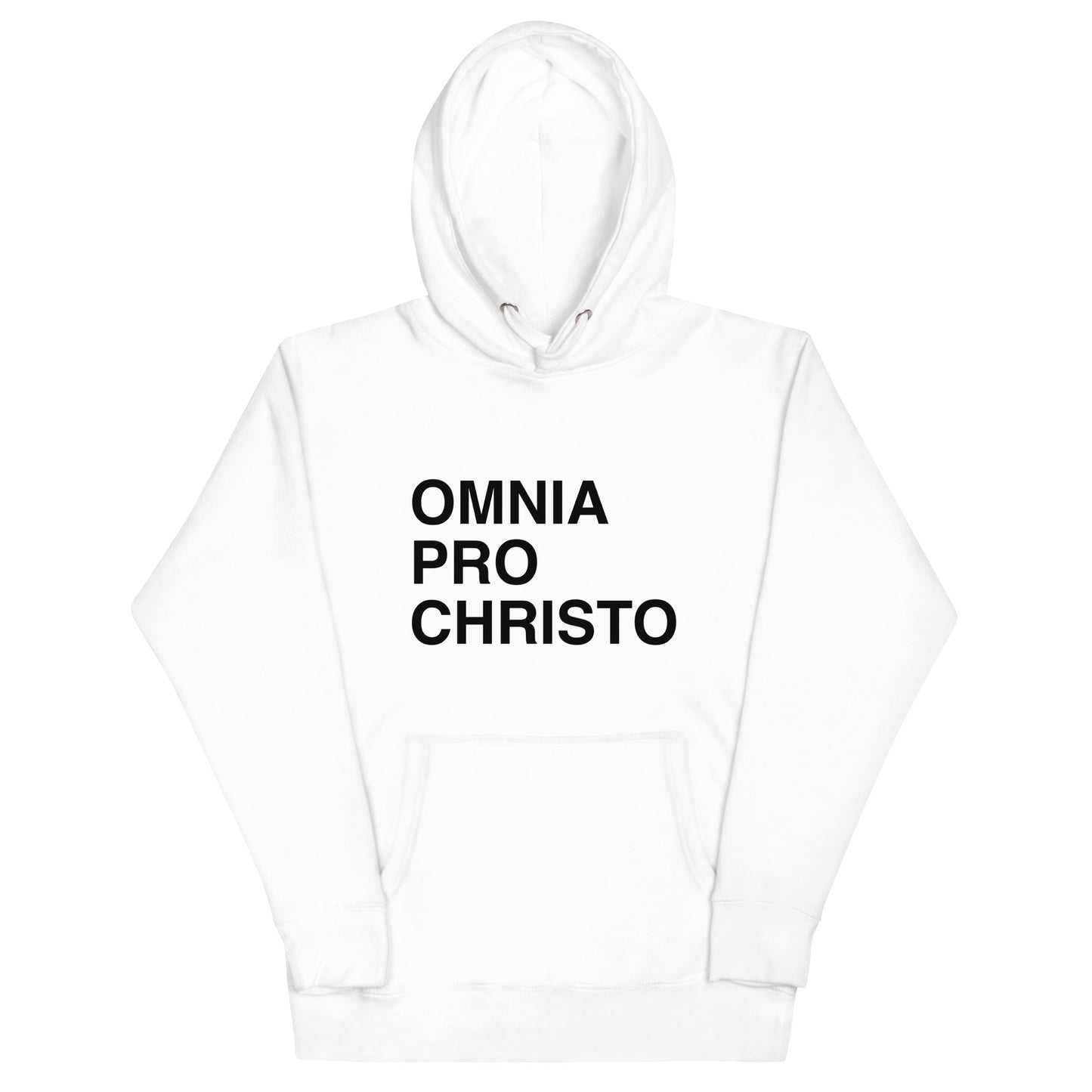 Omnia Pro Christo Hoodie