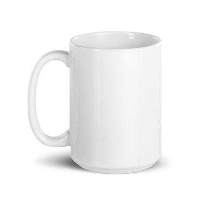 St. Michael's Wings White Glossy Mug