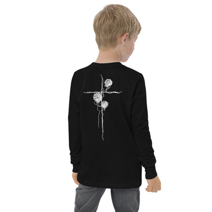 Youth Spring Cross Long Sleeve Shirt