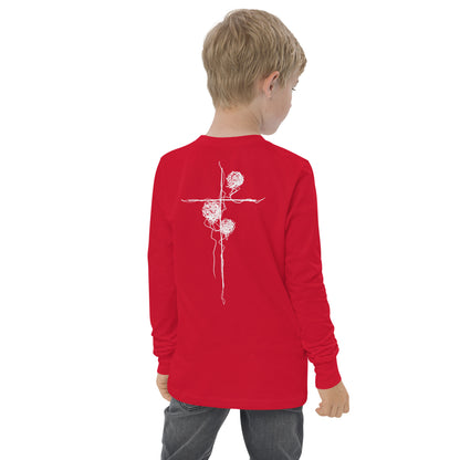 Youth Spring Cross Long Sleeve Shirt