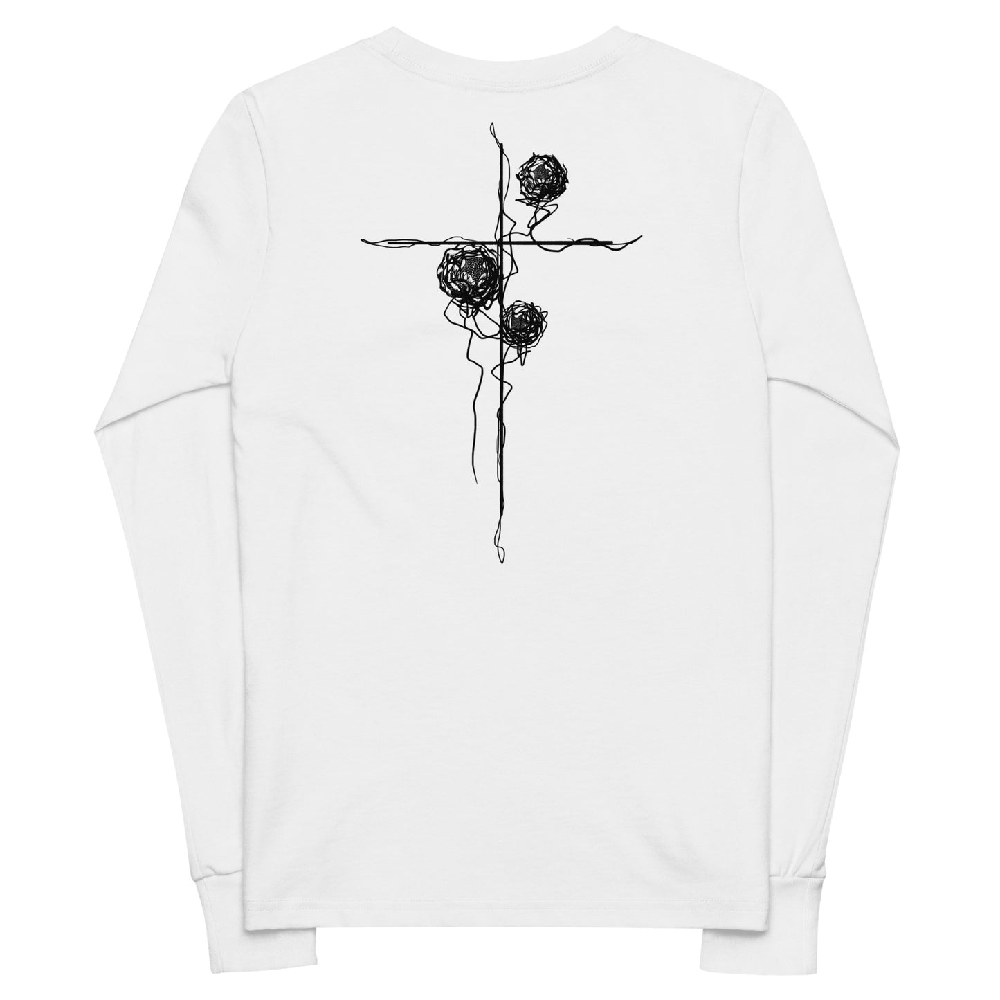 Youth Spring Cross Long Sleeve Shirt