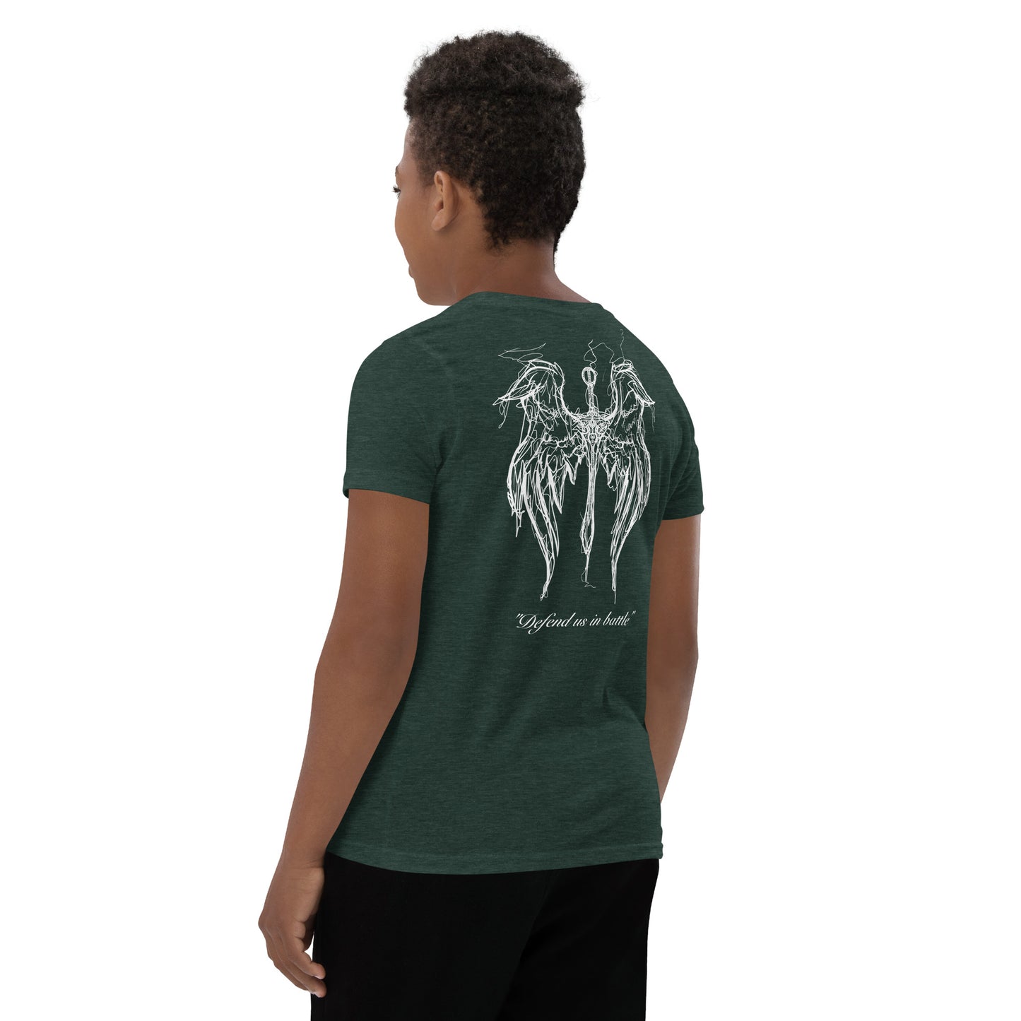 Youth St. Michael's Wings Short Sleeve T-Shirt