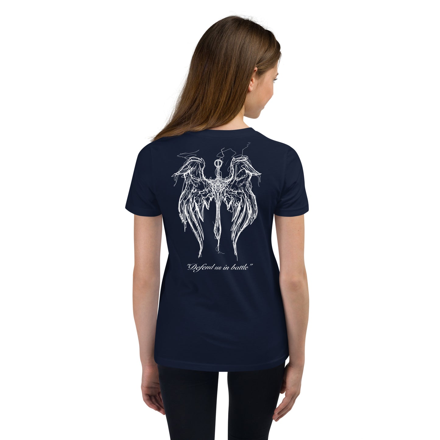 Youth St. Michael's Wings Short Sleeve T-Shirt